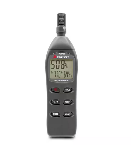 Hygro-Thermometer Psychrometer with Cert. of Traceability to NIST - 91007201443