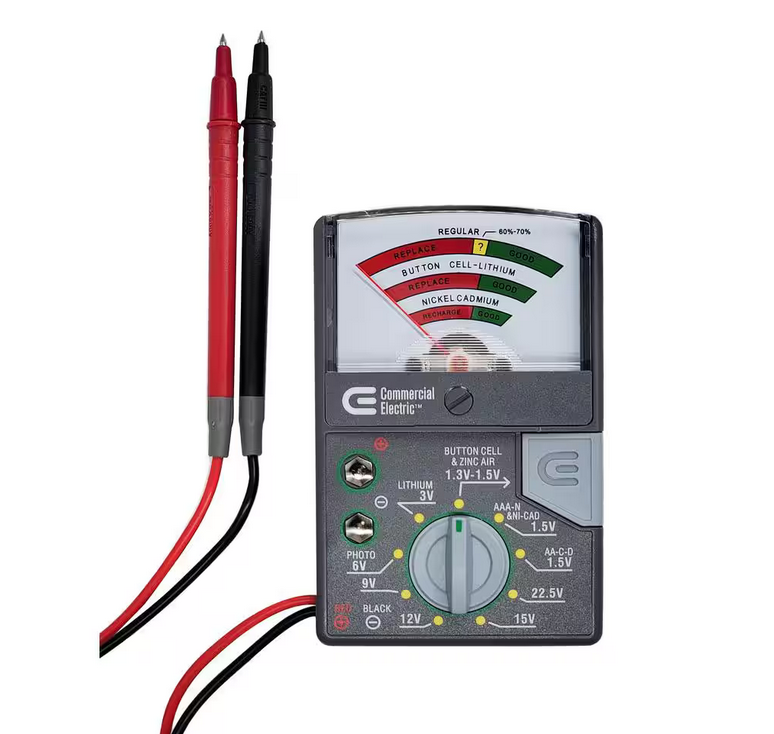 Analog Battery Tester - 9120196