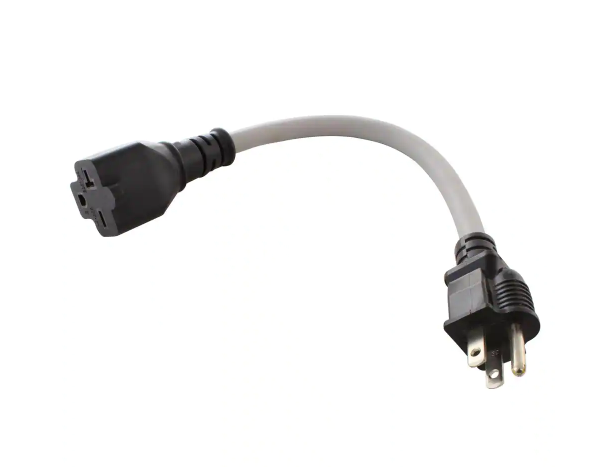 1 ft. 12/3 EVSE Upgrade EV Charging Adapter 15 Amp Household Plug to NEMA 6-20R Connector - 91004035061