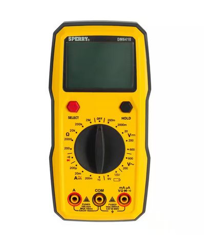 8 in. Function Manual Ranging Digital Multi-Meter - 91005170894