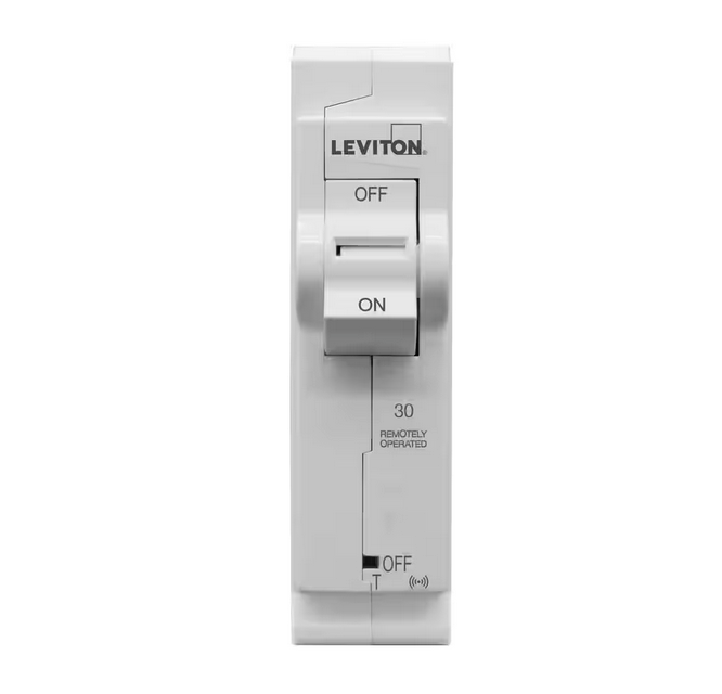 1-Pole 30 Amp, 120-Volt, 2nd Gen Wi-Fi Smart Branch Circuit Breaker Standard 10kA Interrupt Rating, Thermal Magnetic - 91010696721