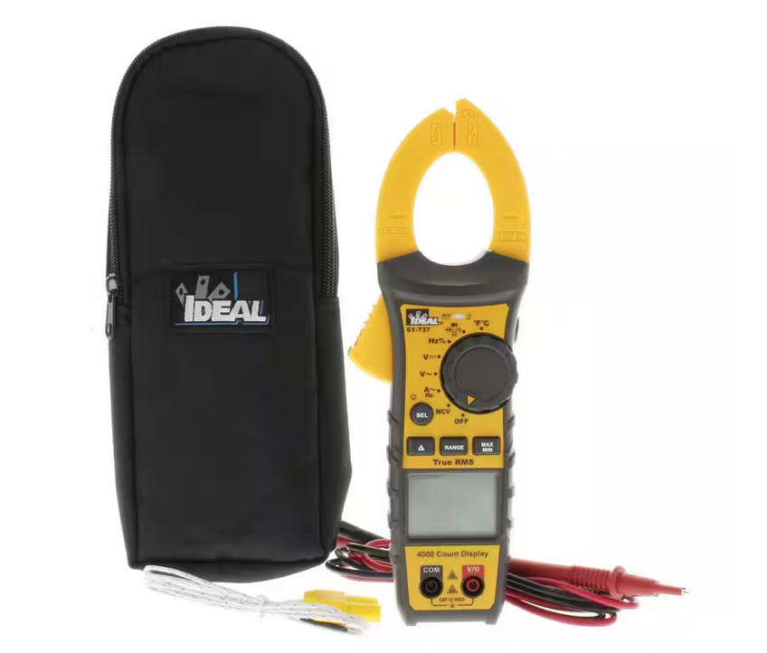 400 Amp AC TRMS Clamp Meter, with NCV and Temp - 91009519729