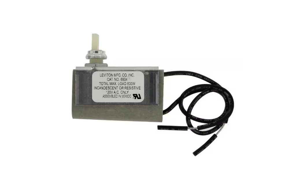 600 Watt Single Pole Incandescent Dimmer, Brown