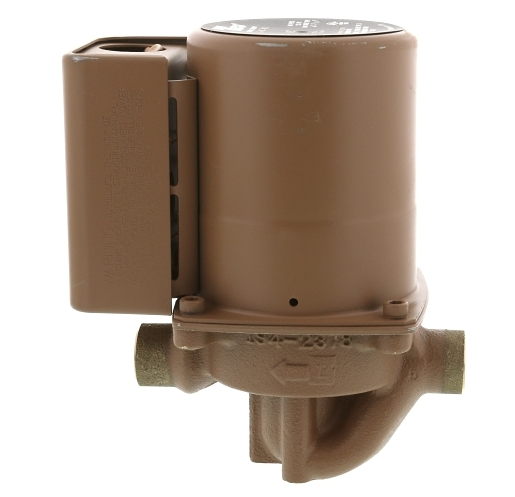 Taco Bronze Circulator Pump 1/2" Sweat Integral Flow Check - 952863