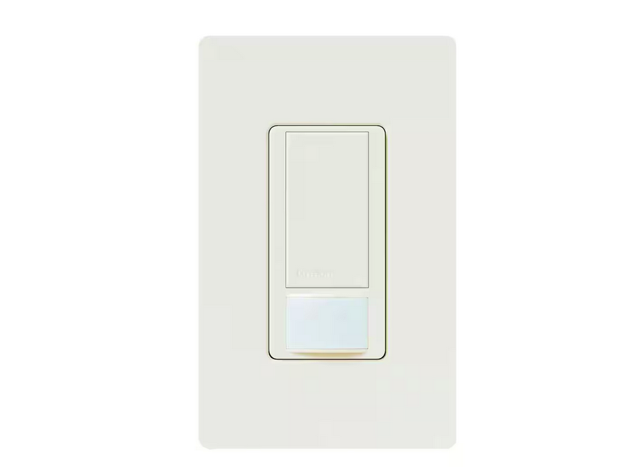 Maestro Vacancy-Only Sensor Switch, 5-Amp, Single-Pole/Multi-Location, Biscuit (MS-VPS5M-BI)