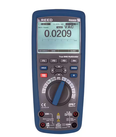 True RMS Bluetooth/Waterproof Industrial Multimeter - 91003409855