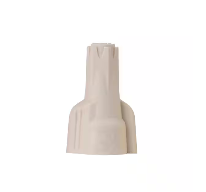 Hex-Lok ULTRA 22-8 AWG Wire Connector Tan (500-Pack) - 91001265698