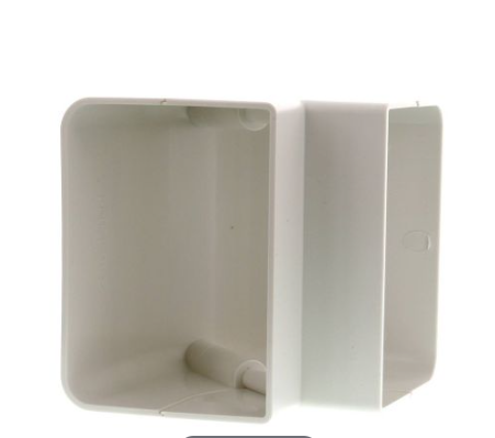 SpeediChannel Lineset Cover Fitting Outside Elbow 90° 4" - 929894