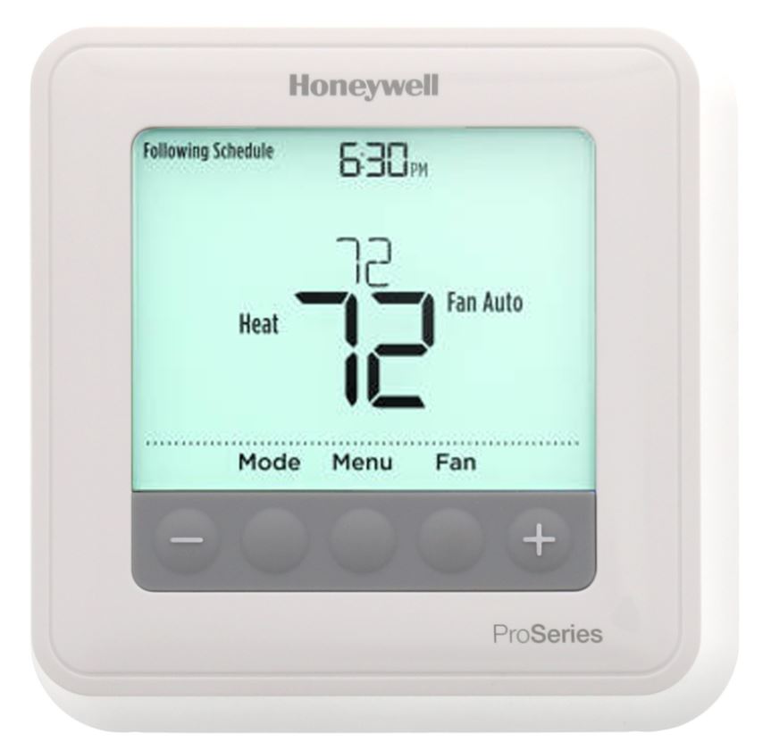 T6 Pro Programmable Thermostat 2 Heat 1 Cool (HP) 2 Heat 2 Cool (AC) - 959619