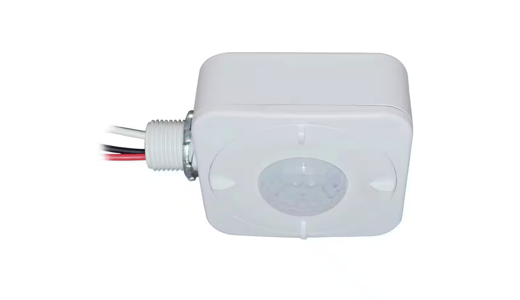 BRI 600-Watt Low High/Bay 360-Degree PIR Motion Sensor White - 91007600936