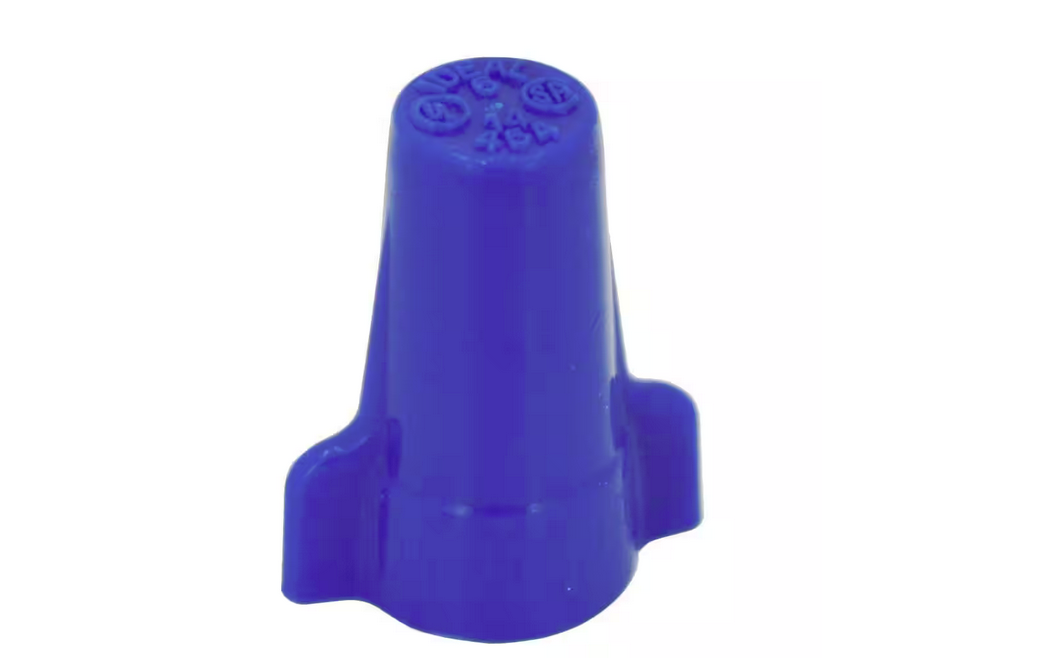 454 Blue Wing-Nut Wire Connectors (Standard Package, 2 Packs of 25)