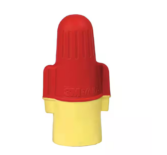 2 #18 - 2 #8 Performance Plus Wire Connectors, Red/Yellow (30 Each/Bag (Case of 6 Bags))
