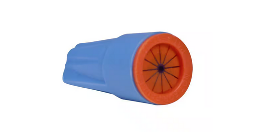 Small Waterproof Wire Connectors, Aqua/Orange (20-Pack) - 9554371