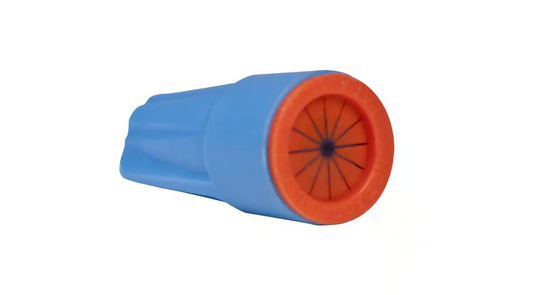 Small Waterproof Wire Connectors, Aqua/Orange (100-Pack) - 91002469686