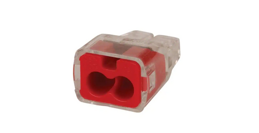 32 Red In-Sure 2-Port Connectors (100-Pack) - 9631091