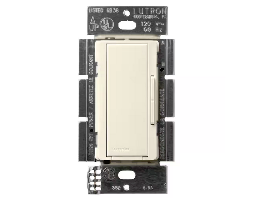 Maestro Companion Multi-Location Dimmer Switch, Only for Use with Maestro LED+ Dimmer, Biscuit (MSC-AD-BI)