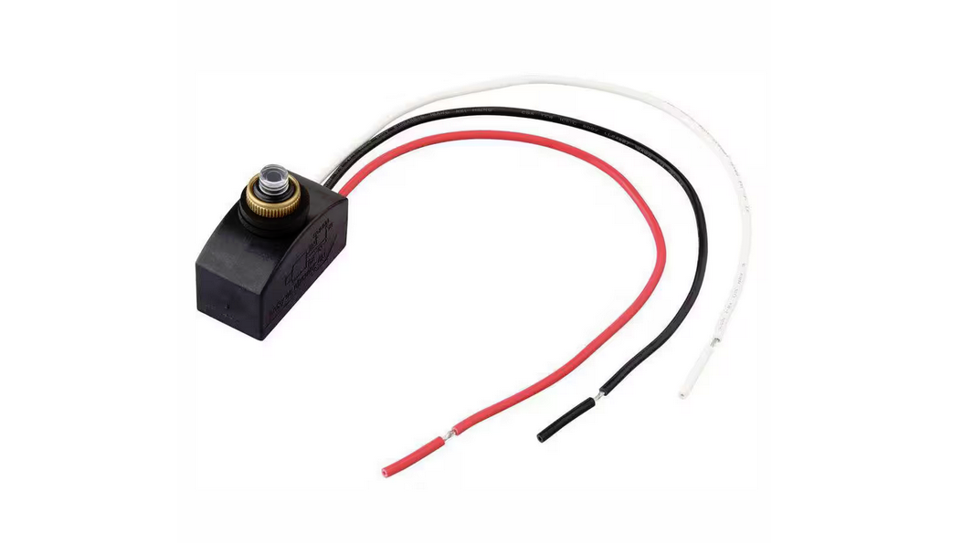 Hampton Bay Photocell to add Dusk-to-Dawn Functionality to Outdoor Wall Light Sconces and Security Lights - 91001514415