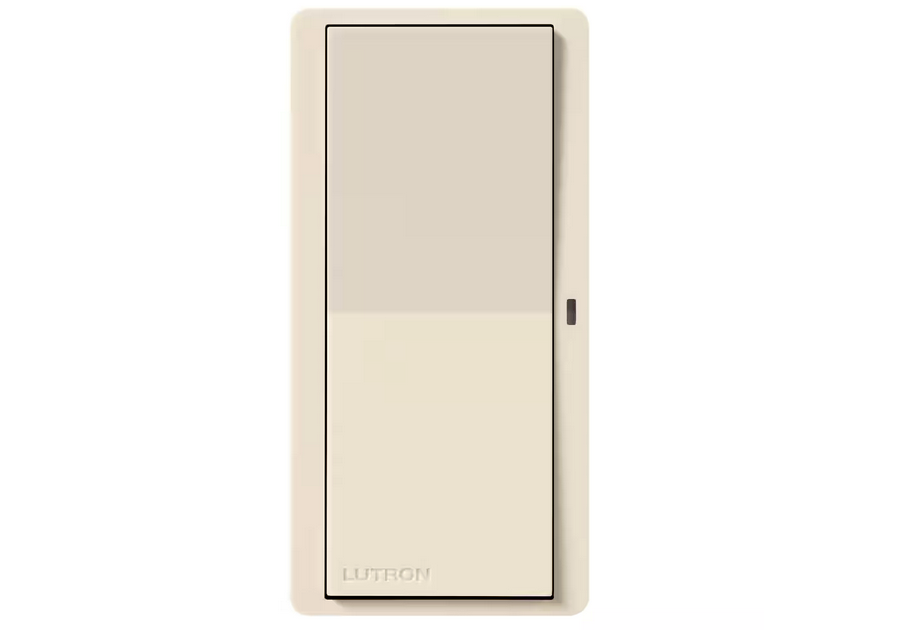 Pico Paddle Remote for On/Off Control of Caseta Smart Switches/Dimmers, Light Almond (PJ2-P2B-GLA) - 91012277529