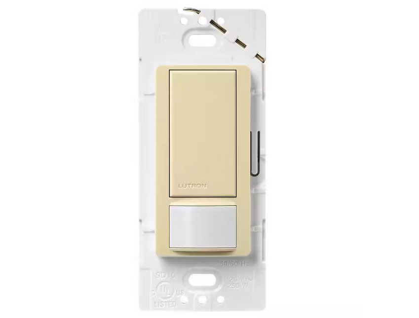 Maestro Motion Sensor Switch, 2 Amp/Single-Pole, Ivory (MS-OPS2-IV)