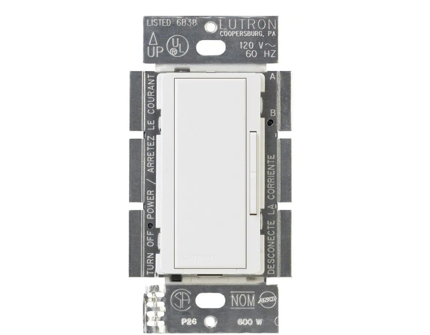 Maestro Companion Multi-Location Dimmer Switch, Only for Use with Maestro LED+ Dimmer, White (MA-RR-WH) - 9399122