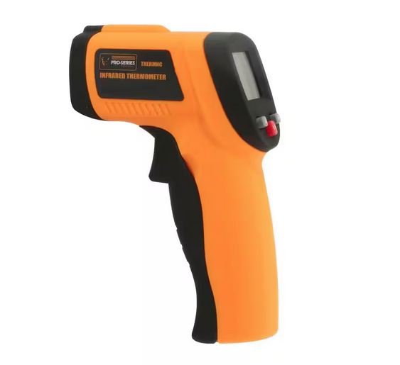 Non Contact Infrared Thermometer with Laser Sighting, 12:1 Spot
