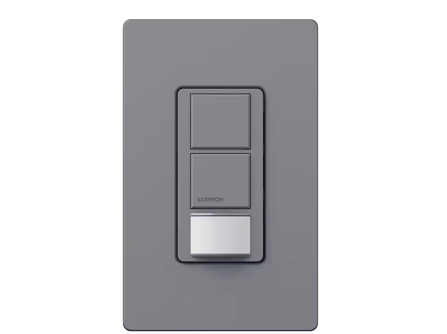 Maestro Dual Circuit Motion Sensor Switch, 6-Amp/Single-Pole, Gray (MS-OPS6-DDV-GR)