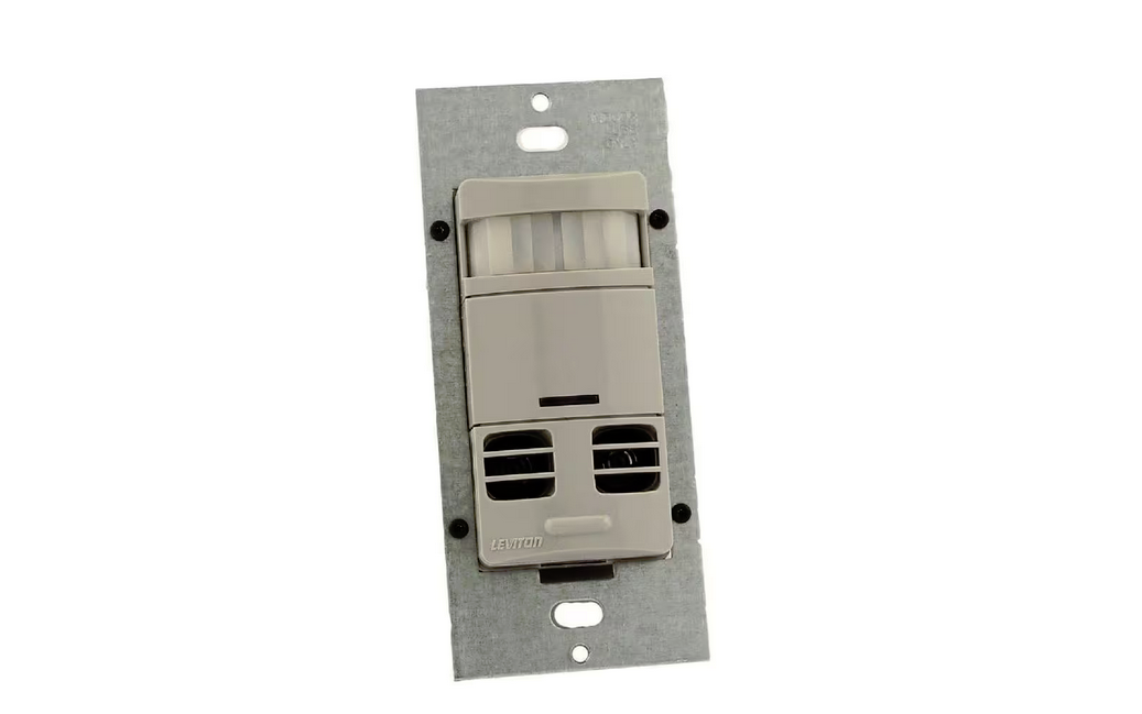 Multi-Technology Wall Switch Motion Sensor with, Gray