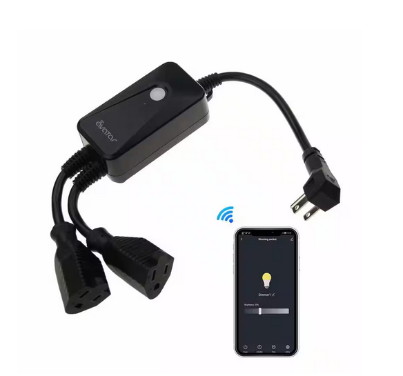 3 Outlets and 3 USB Ports Wi-Fi Smart Power Strip - 91006516869