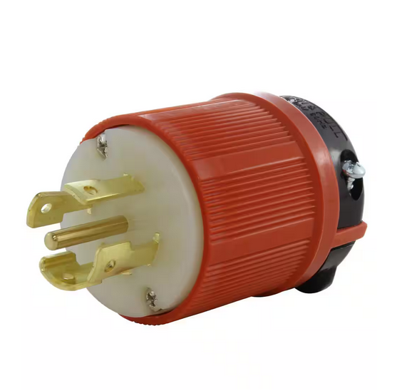 NEMA 30 Amp 3-Phase 120/208-Volt 3PY 5-Wire Locking Male Plug with UL C-UL Approval - 91005160417