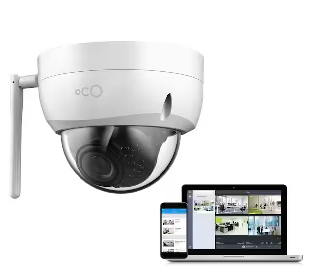 Pro Dome Outdoor/Indoor 1080p Cloud Surveillance and Security Camera with Remote Viewing
