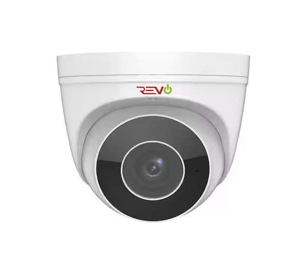 4MP IP Commercial Grade Indoor/Outdoor Surveillance Turret Camera with Motorized Lens & Built-In Microphone - 91003066729