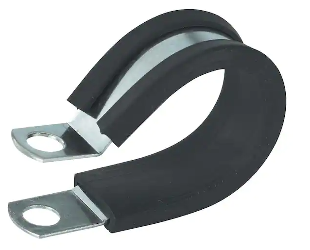 3/8 in. Rubber Insulated Clamp (2-Pack) - 9327156