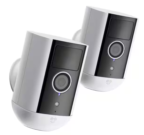 Freebird 1080p Wireless Outdoor WiFi Surveillance with Night Vision Security Camera Compatible with Alexa (2-Pack) - 91005873559