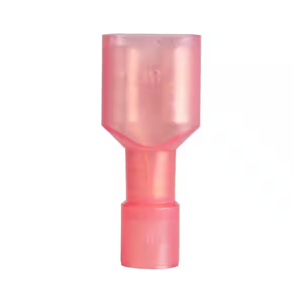 22 - 18 AWG 0.250 Fully Insulated F-Disconnects in Red (15-Pack) - 9447374