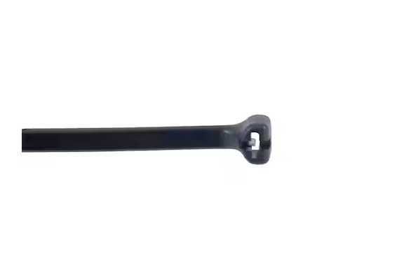 7 in. Cable Tie with Metal Pawl Black 50 lb. 20-Pack (Case of 10)