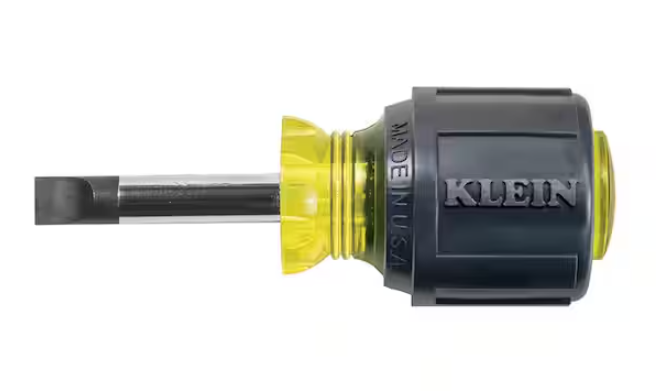 5/16 Cabinet-Tip Flat Head Screwdriver with 1-1/2 in. Heavy Duty Round Shank- Cushion Grip Handle - 91010993502