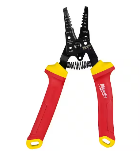 1000V Insulated 10-20 AWG Wire Stripper and Cutter - 91010523526