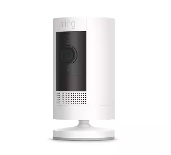 Security Wi-Fi Video with 2-Way Talk, Night Vision, White - 91004697983