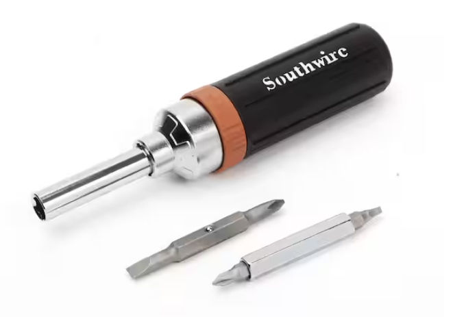 9-N-1 Ratcheting Multibit Screwdriver - 91011005649