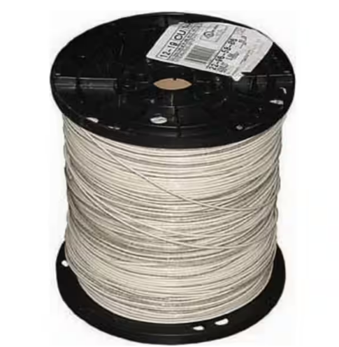 2500 ft. 12 White Stranded CU THHN Wire - 9321421