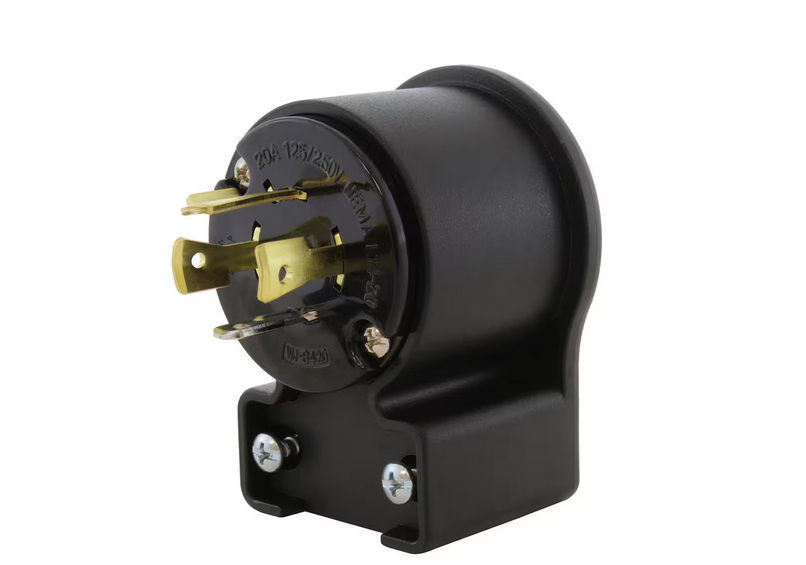 NEMA L14-20P 20 Amp 125-Volt/250-Volt 4-Prong 4-Angles Locking Male Plug With UL, C-UL Approval - 91010692122