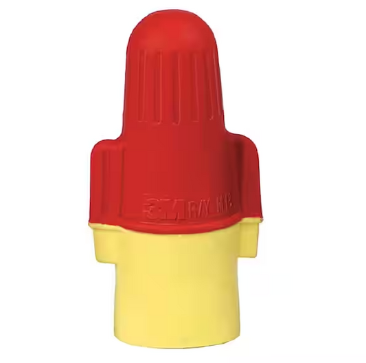 Performance Plus Wire Connector, Red/Yellow (Case of 10) (100 per Pouch)