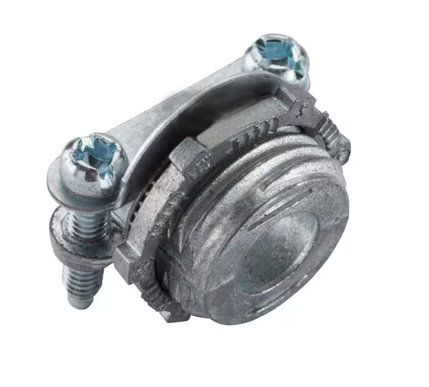 3/8 in. Flexible Metal Conduit (FMC) Clamp Combination Connector (25-Pack) - 9221913