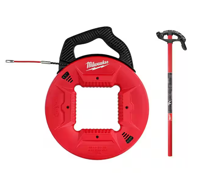100 ft. Polyester Fish Tape with Flexible Metal Leader with 3/4 in. Conduit Bender - 91011083812