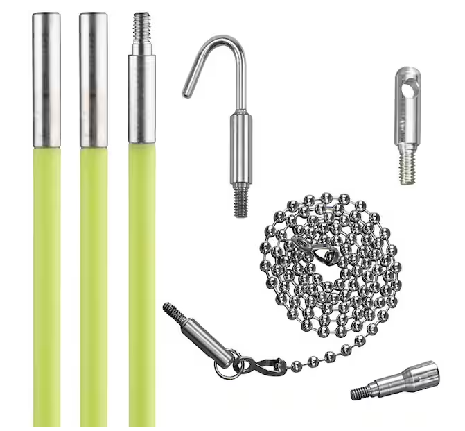 15 ft. Mid-Flex Glow Fish Rod Set - 91009459368