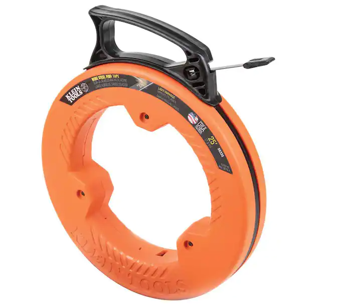 25 ft. Fish Tape 1/4 in. W Steel Blade - 91005181645
