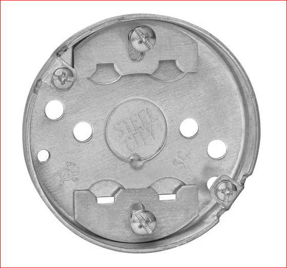1-Gang 4 cu. in. Round Ceiling Box - 9338281