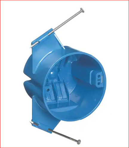 18 cu. in. PVC New Work Electrical Ceiling Box - 9202744