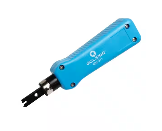 Impact Punch Down Tool with 110 Blades