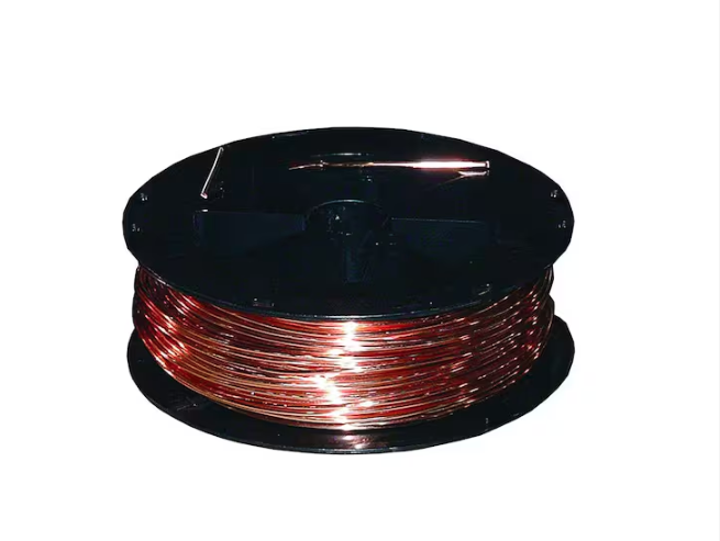 800 ft. 10-Gauge Solid SD Bare Copper Grounding Wire - 9712534